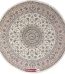 Nain Round Carpet 260 cm White 6La