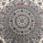 Nain Round Carpet 260 cm White 6La