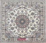 Nain Square Rug 4 Meters White 9La