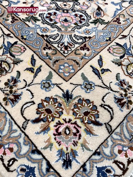 Nain Square Rug 4 Meters White 9La