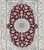 Persian Nain Rug 150 by 240 cm Red 9La