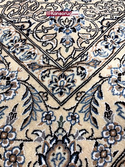 Nain Carpet 5 Meters White 9La