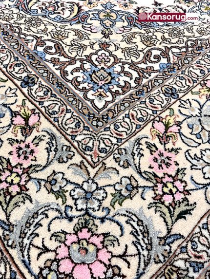 Nain Carpet Six Meters White 9La