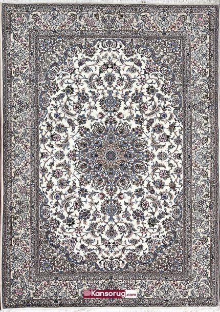 Nain Carpet Six Meters White 9La