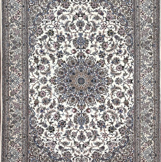 Nain Carpet Six Meters White 9La