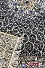 Nain Carpet 6 Meters Dome Design Dark Blue 6La