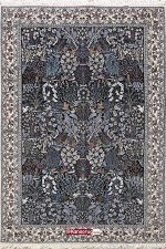 Persian Nain Carpet Six Meters Tree of Life Design 9La