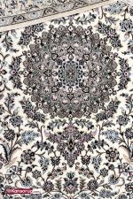 Nain Carpet 100 by 150 cm White 6La