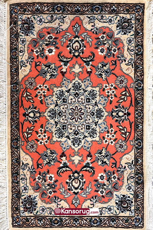 Small Persian Nain Rug Orange 9La