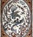 Pictorial Handmade Persian Rug Simurgh Design 6La