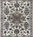 Small Persian Handwoven Nain Rug White 9la